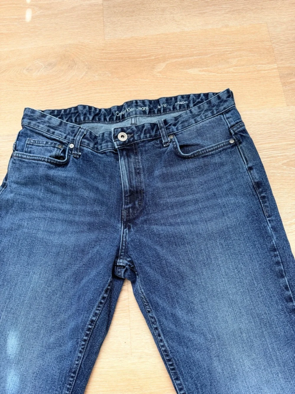 Calvin Klein Jeans Straight Leg Denim Men’s 36x32 Cotton Classic Fit Casual